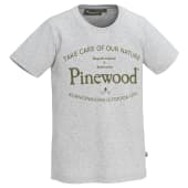 Pinewood T-Shirt 2er Set grün Shirt Wandern Outdoor Jagd Forst Wald Doppelpack 