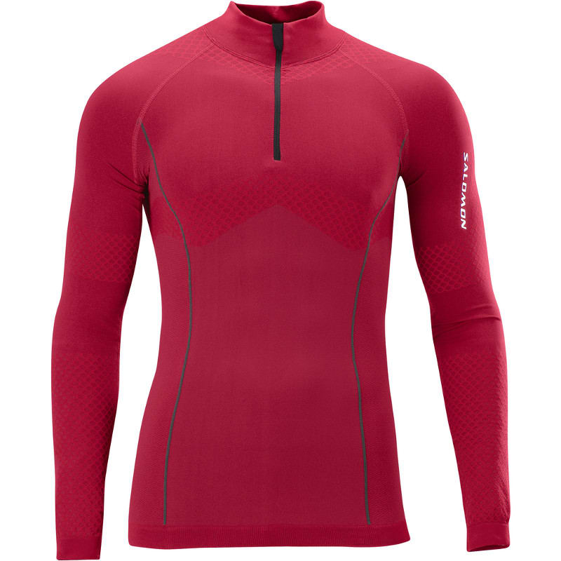 Kj p Salomon EXO Motion 1 2 Zip LS Tee Men s fra Outnorth