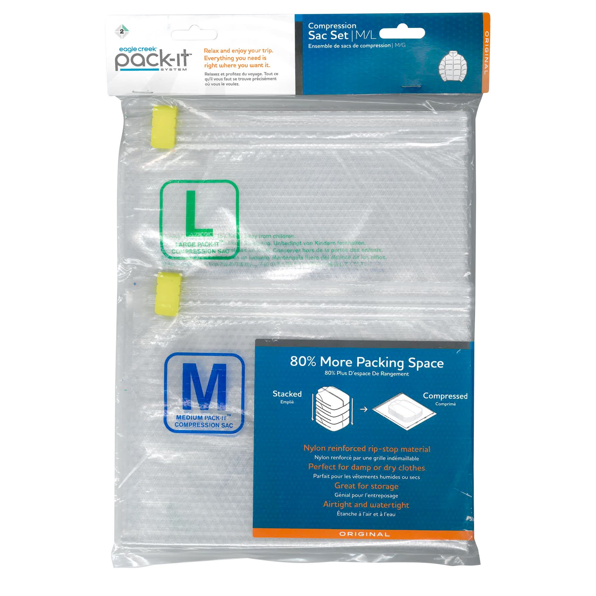 Köp Eagle Creek Packit™ Compression Sac Set M hos Outnorth