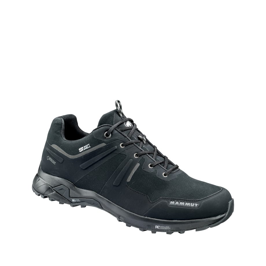 AW21 Navy Blue Sports Mammut Mens Ultimate Pro Low GORE-TEX Walking Shoes