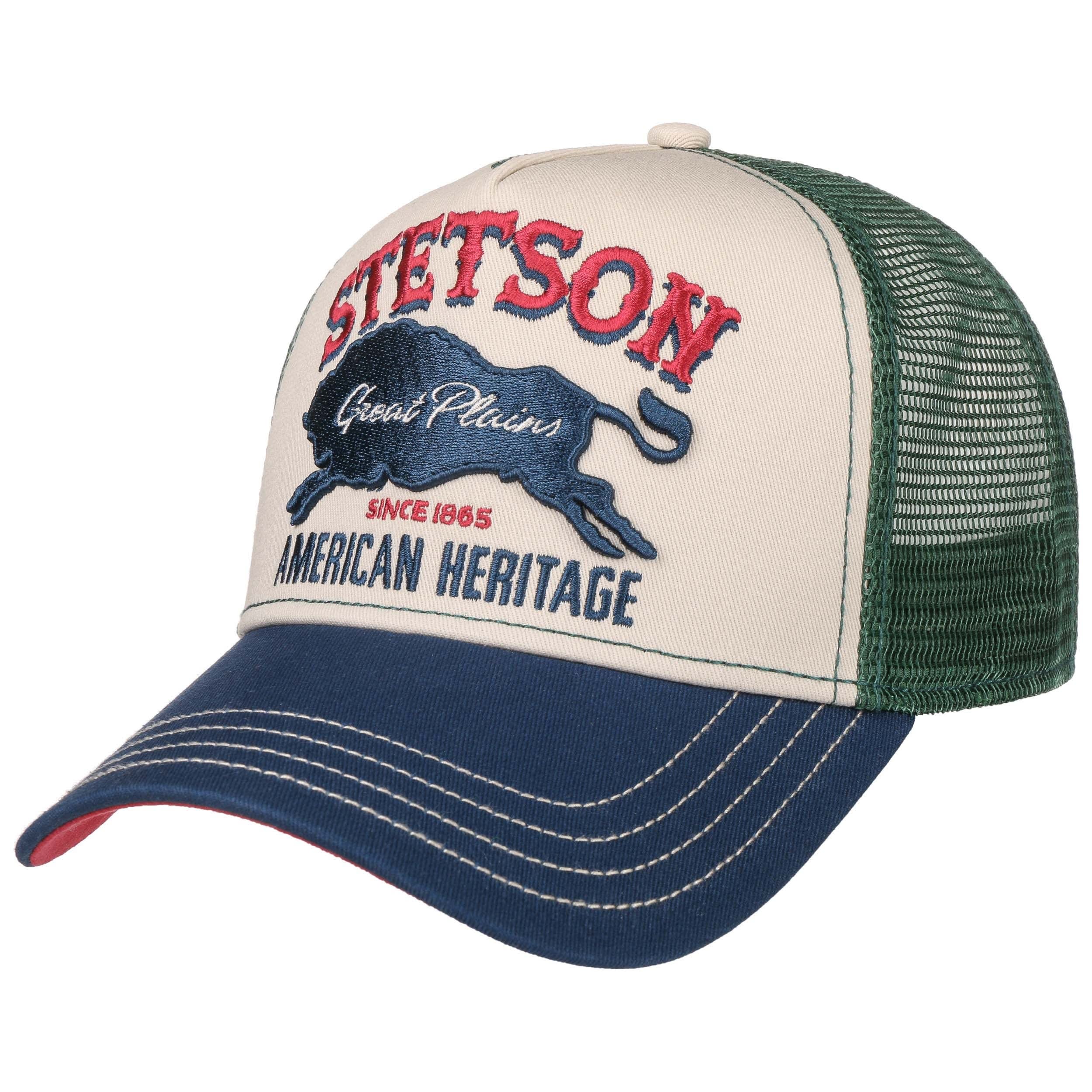 Stetson 7751152-25 Great plains trucker cap