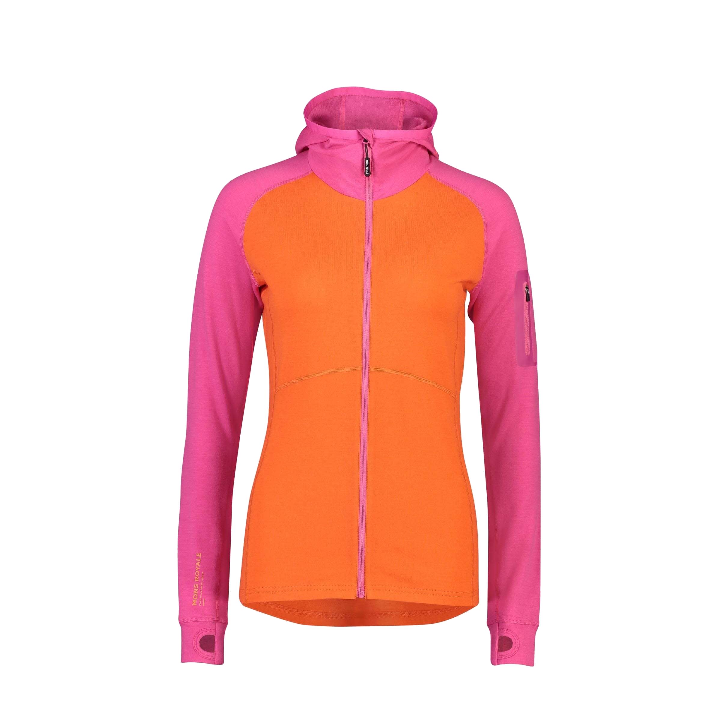 Buy Mons Royale Women's Ascend Midi Full Zip Hood from Outnorth