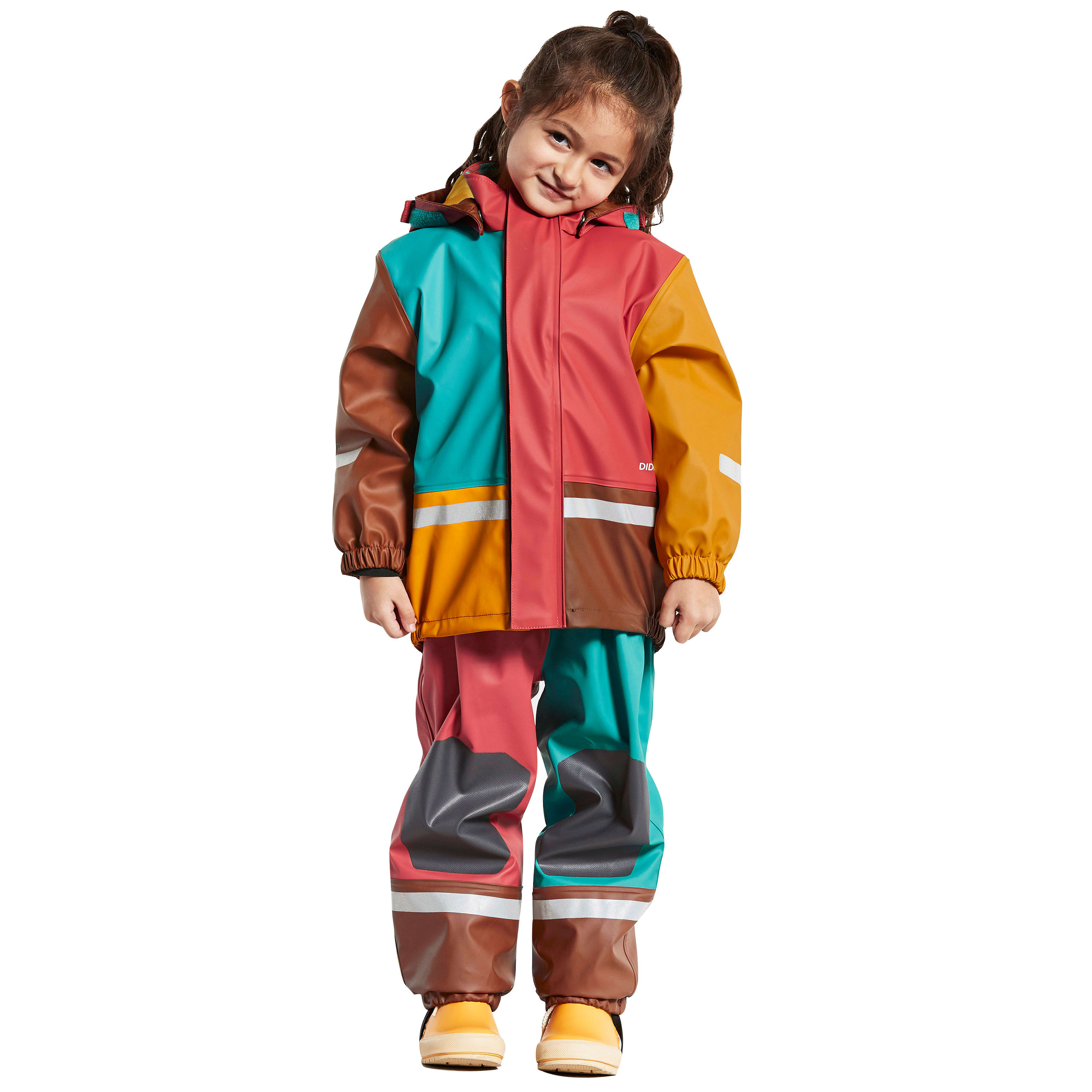 Didriksons Classic Boardman Kids Waterproof Jacket & Trousers Set