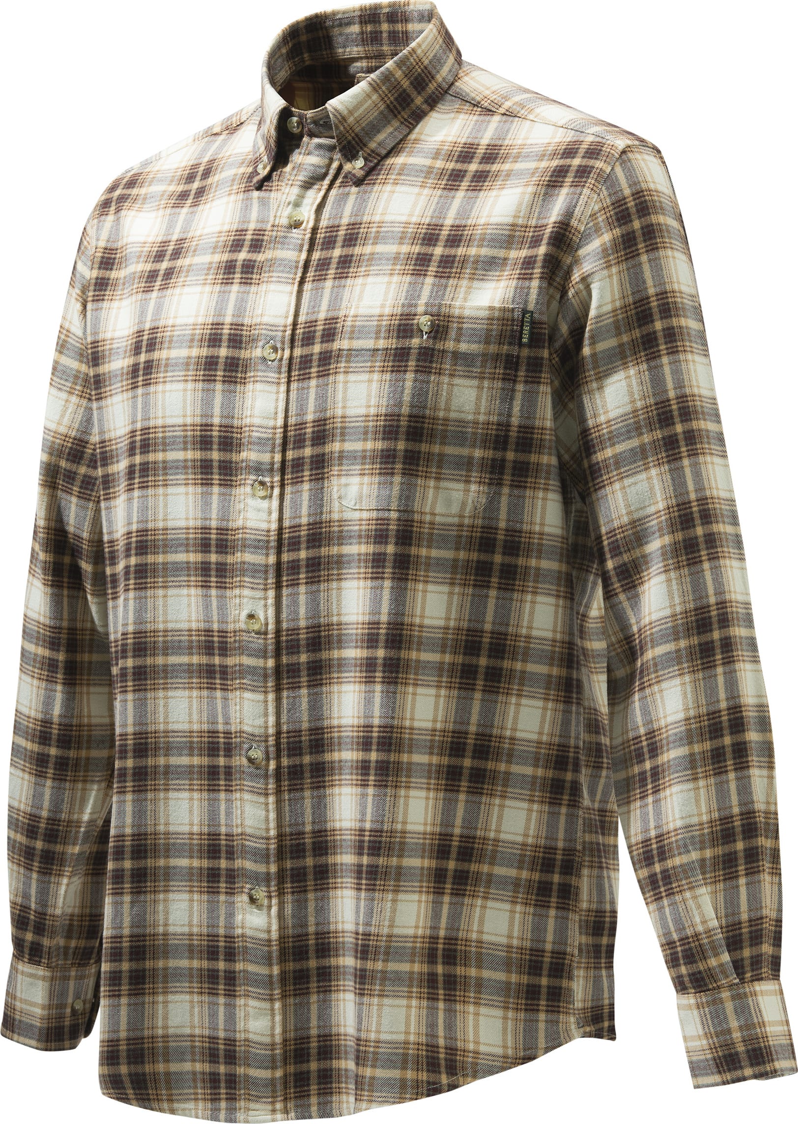 Buy Beretta Men's Wood Flannel Button Down Shirt from Outnorth