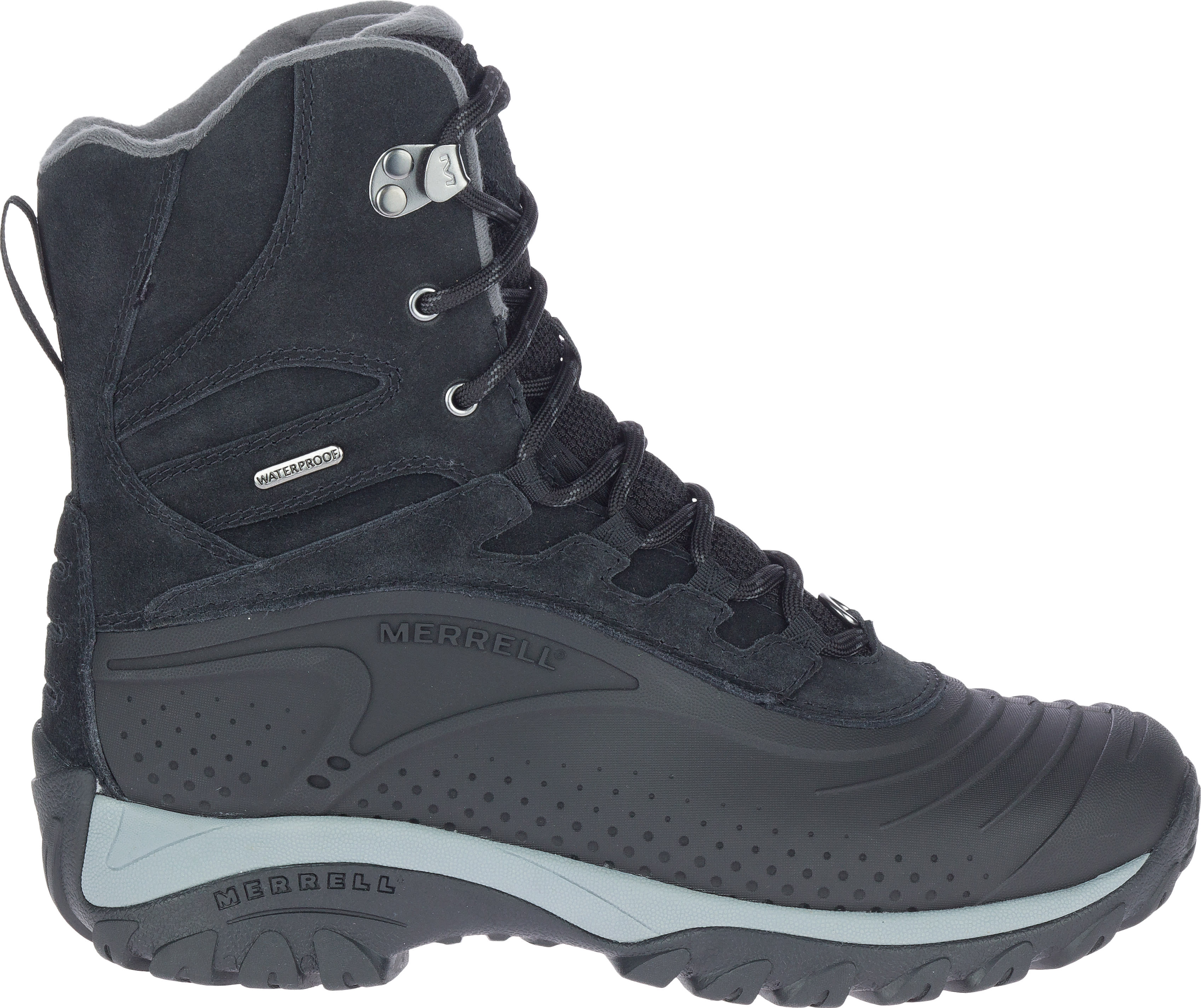 merrell women's thermo frosty mid shell waterproof boot