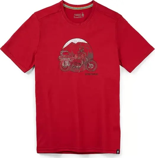 Køb Smartwool Men's Merino Sport 150 Overland Trek SS Graphic Tee Slim