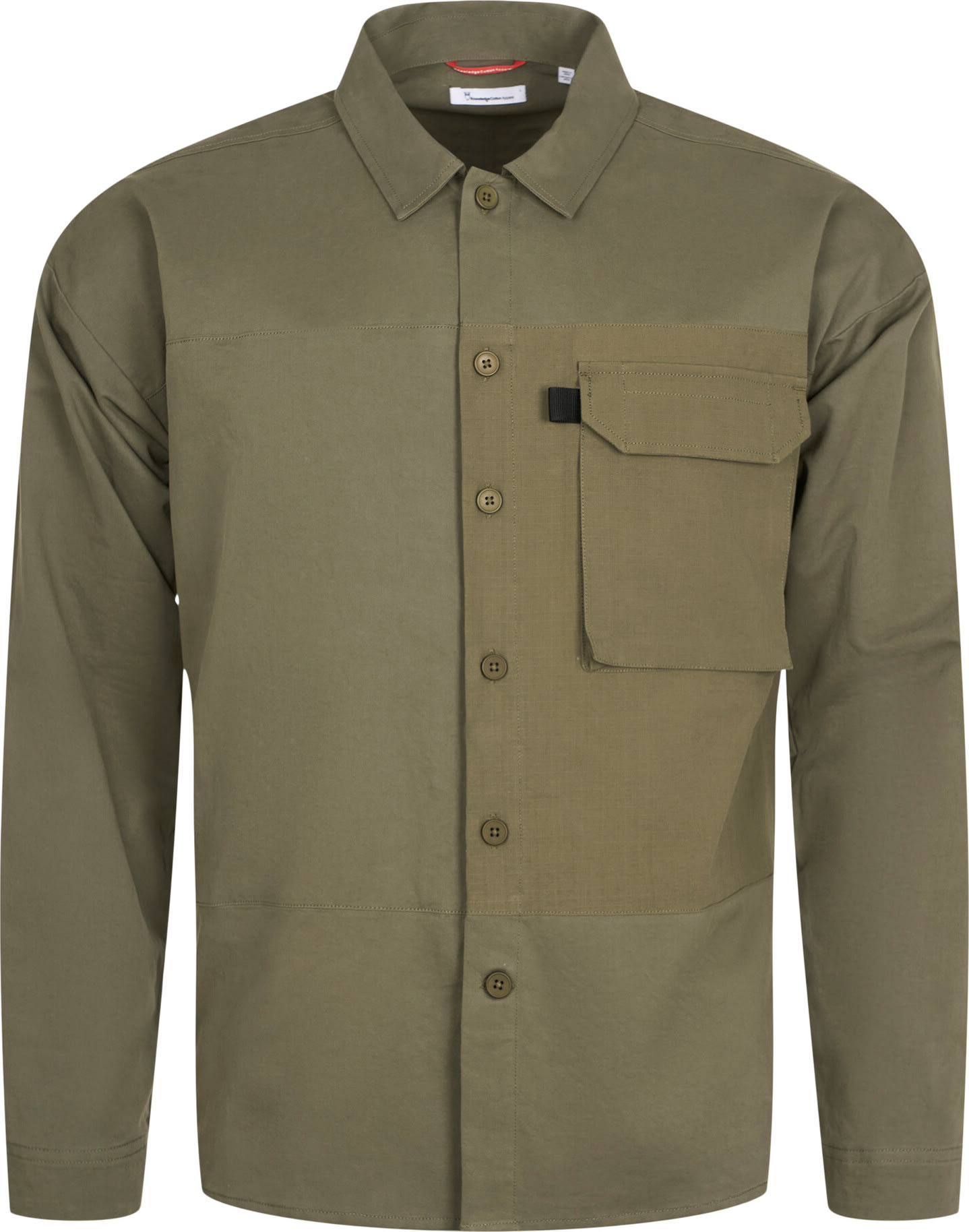 knowledge cotton apparel overshirt