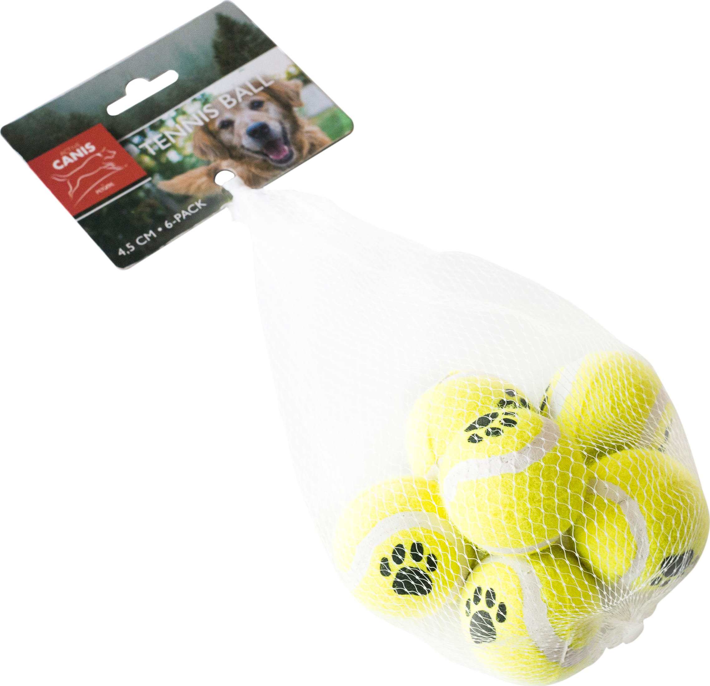 Buy Active Canis Dog Toy Ball 4,5 cm 6Pack from Outnorth
