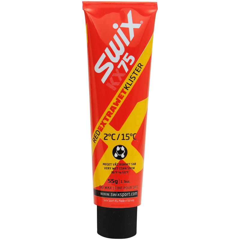 swix Kx75 Red Extra Wet Klister 2C/ Unspecified