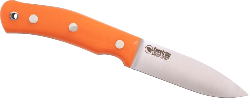 Casström No.10 Swedish Forest Knife Flat 14C28N Orange