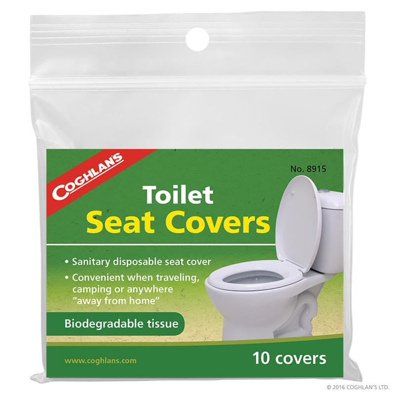 Coghlans Toilet Seat Covers x 10 Nocolour