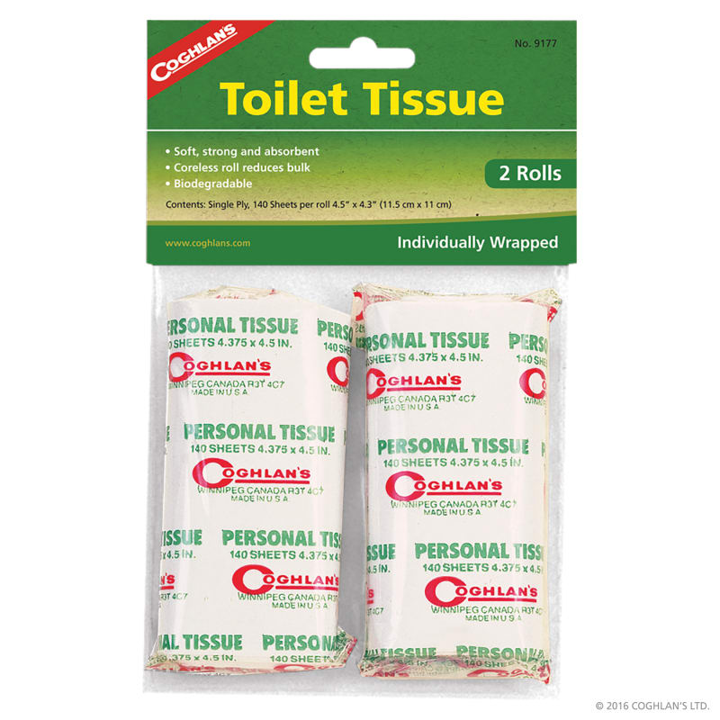 Coghlans Toilet Tissue x 2 Nocolour
