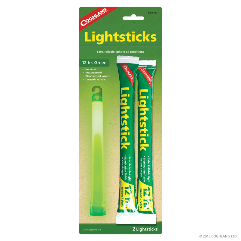 Coghlans Lightsticks 2-pack Red
