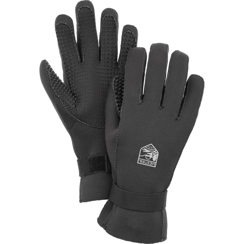 Hestra Neoprene Glove – 5 Finger Black