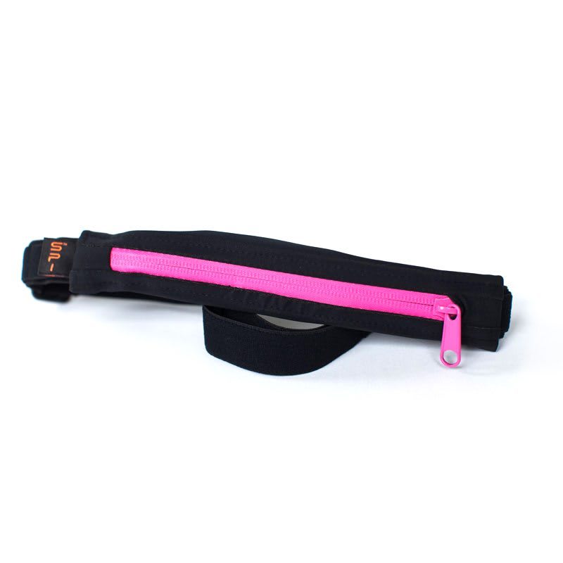 SPIbelt Performance Belt Black/Hot Pink Zipper