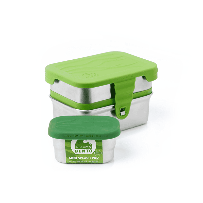 Ecolunchbox 3-in-1 Splash Box Green