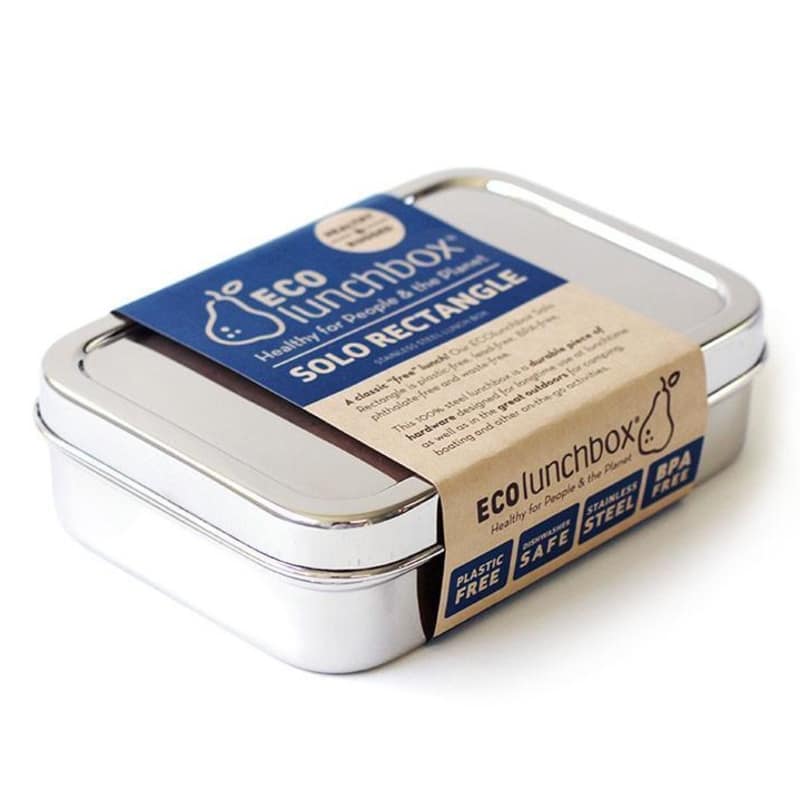 Ecolunchbox Solo Rectangle Stainless Steel