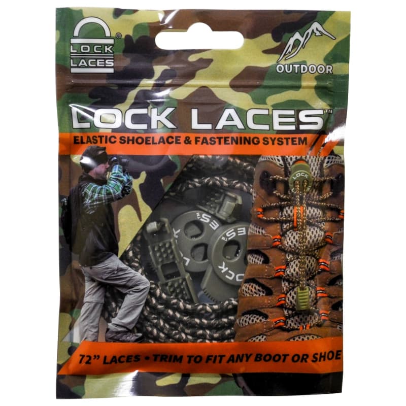 Lock Laces 72″ Shoelaces Camo