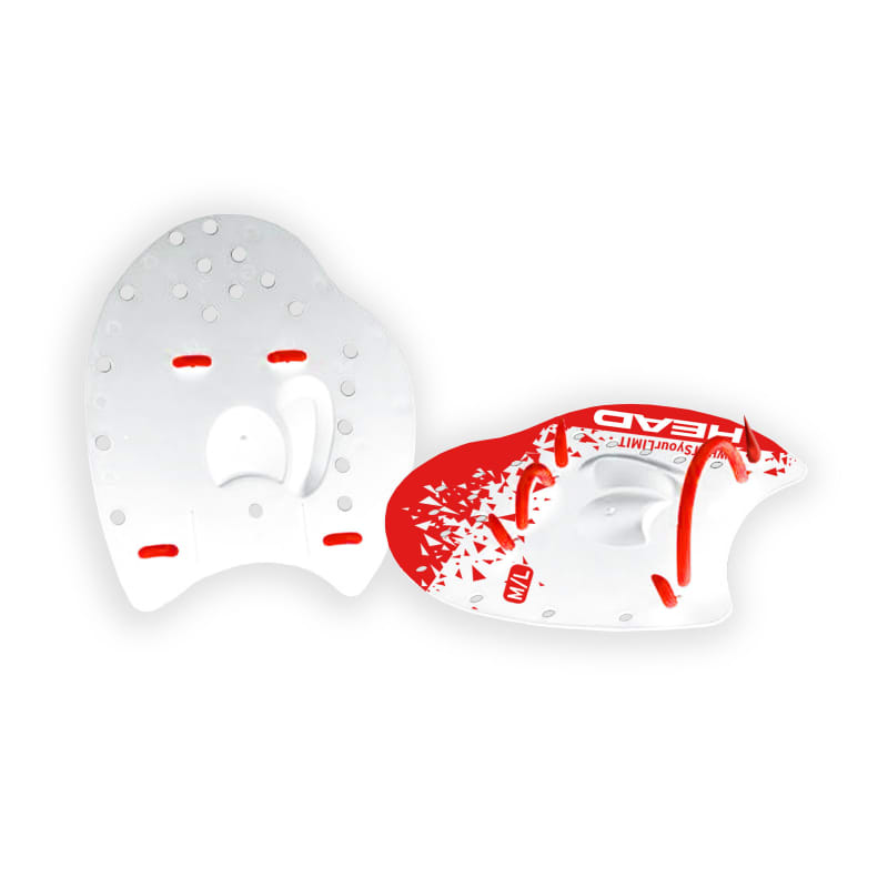 Head Swimrun Flat paddles White/Red