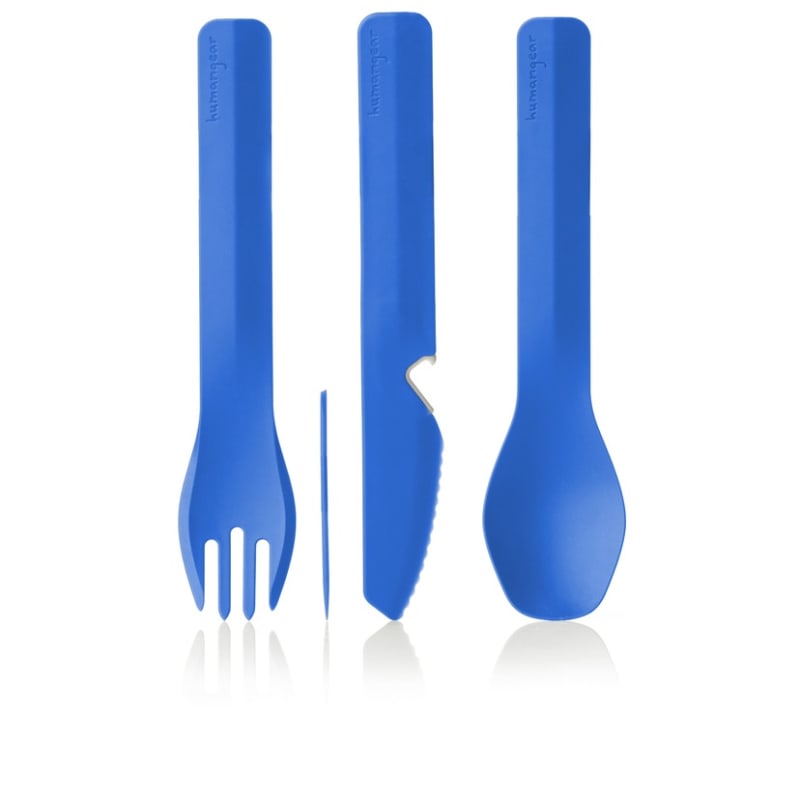 humangear Cutlery Set Gobites Trio Blue