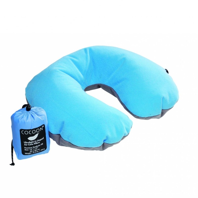 Cocoon Air Core Pillow Ultralight Neck Light-blue/Grey
