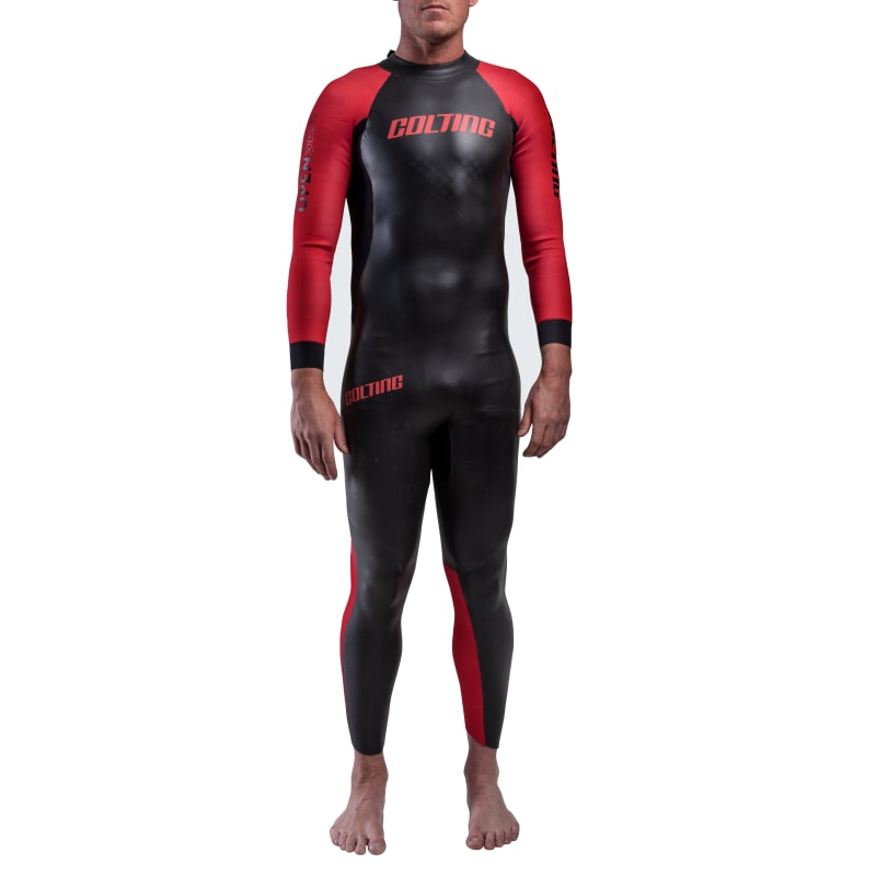 Colting Wetsuits Open Sea Wetsuit Men’s Black/Red