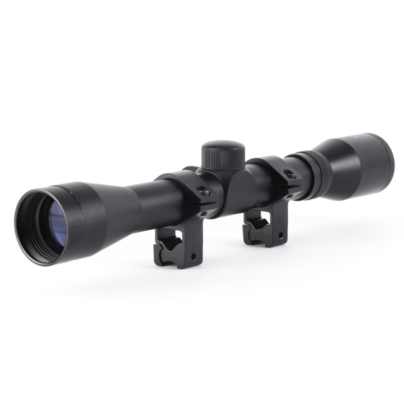 Evelox Rifle Scope 4×32 with Mount Black