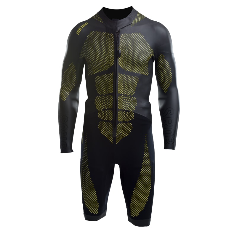 Colting Wetsuits Men’s Swimrun Wetsuit Sr03 Black/Yellow