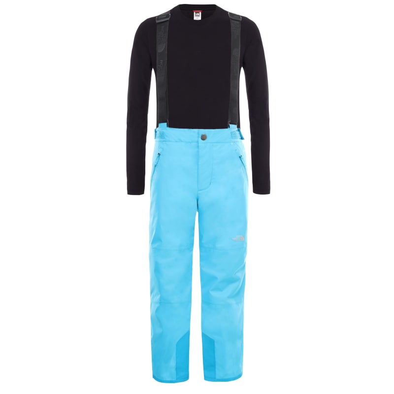 The North Face Youth Snowquest Suspender Plus Pants Acoustic Blue