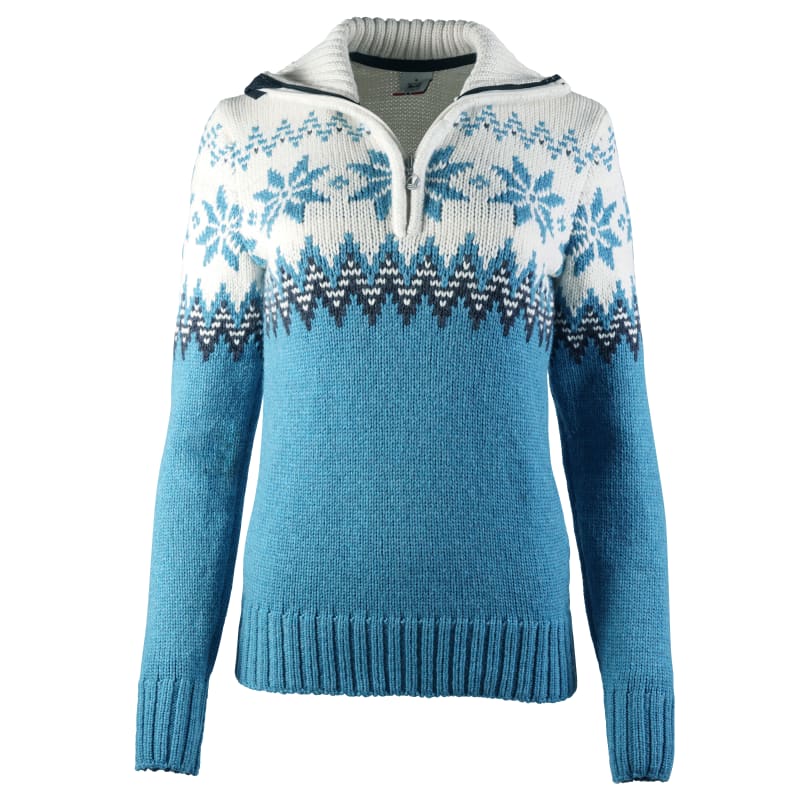 Dale of Norway Myking Women’s Sweater Turquoisedustblueoff