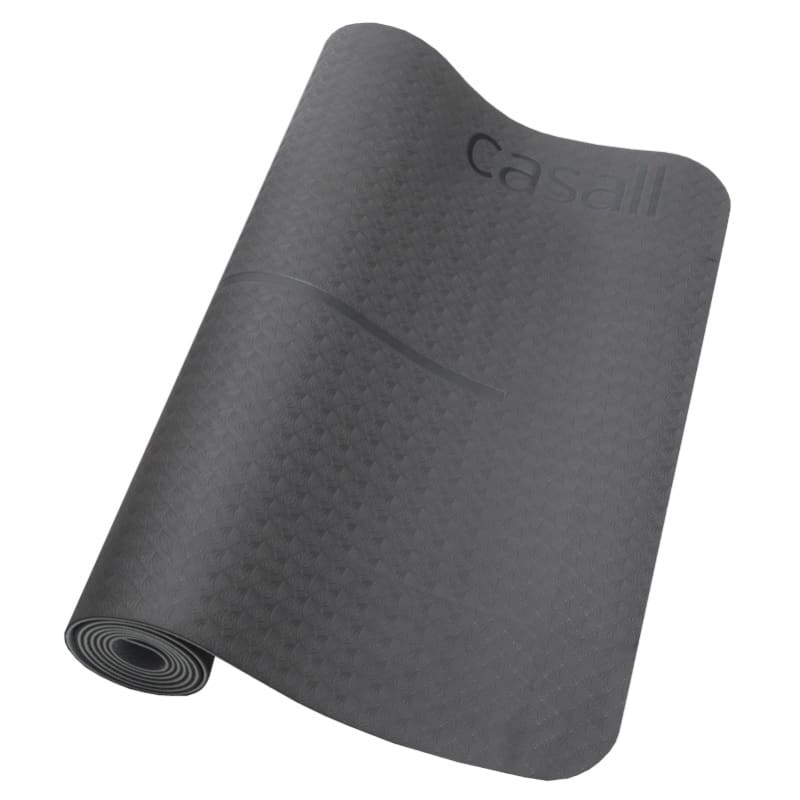 CASALL Yoga Mat Position 4mm Black/Grey