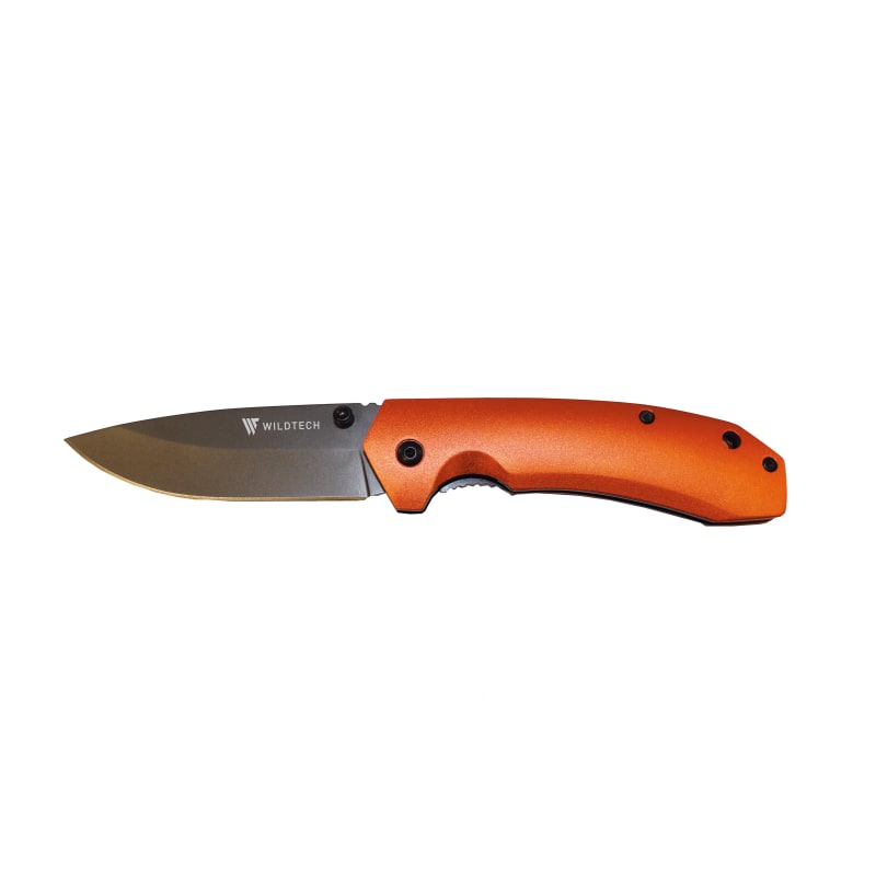 Wildtech Hunting Knife Elox Metallic Orange