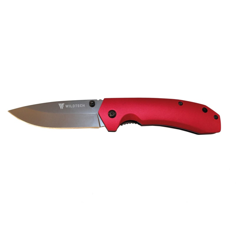 Wildtech Hunting Knife Elox Metallic Dark Red