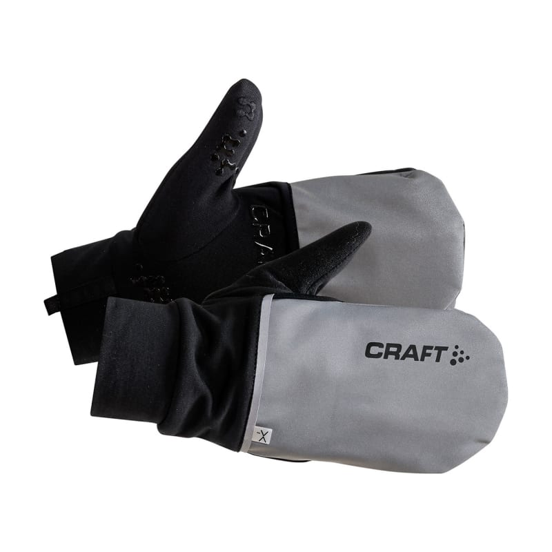 Craft Hybrid Weather Glove Silver/Black