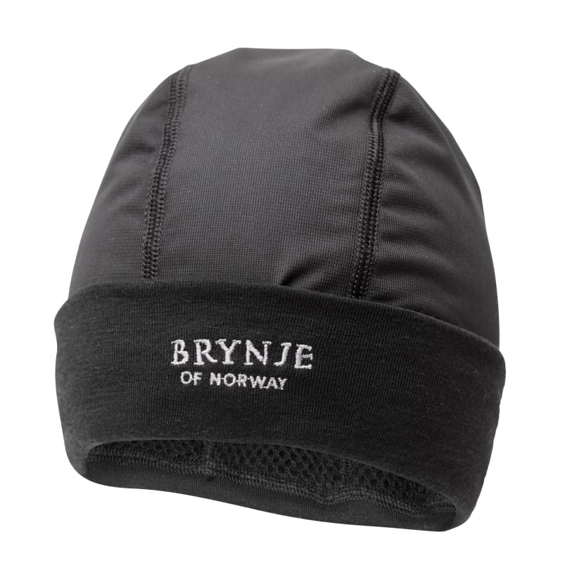 BRYNJE Arctic Hat with Wind-Cover Black