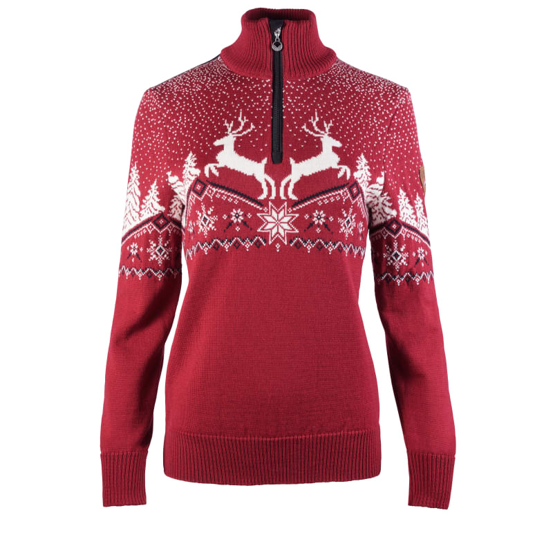 Dale of Norway Dale Christmas Women’s Sweater Redroseoffwhitenavy