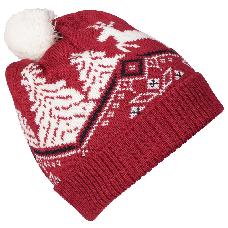 Dale of Norway Dale Christmas Kids’ Hat Raspberry/White/Navy