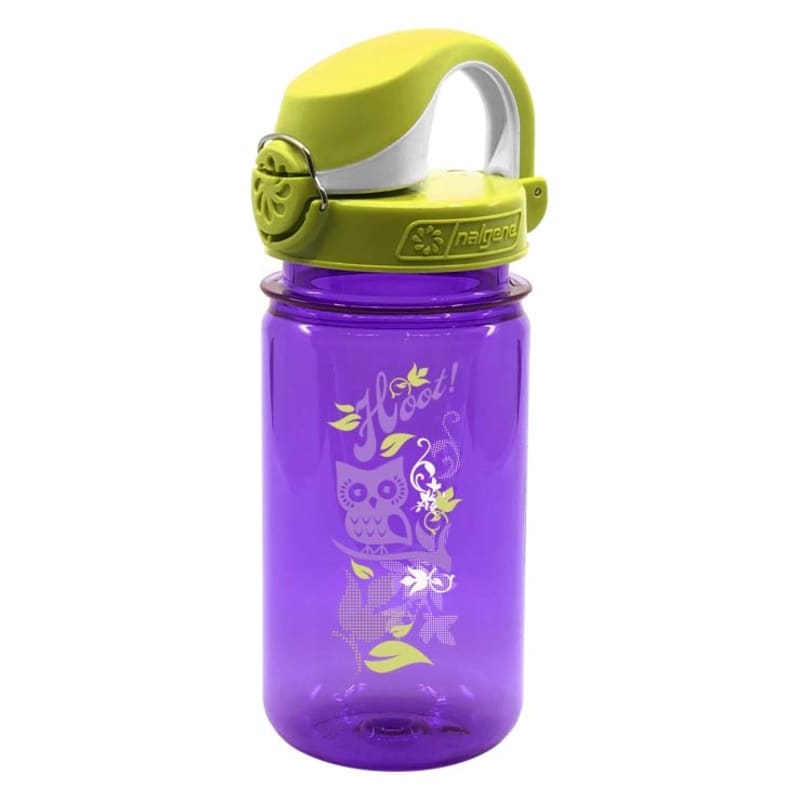 Nalgene Bottle On The Fly Kids 0,35L Purple/Green Owl Graphic