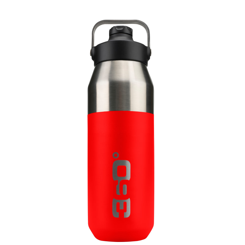 360 Degrees Widemouth Insulated Sip Bottle 750ml Red