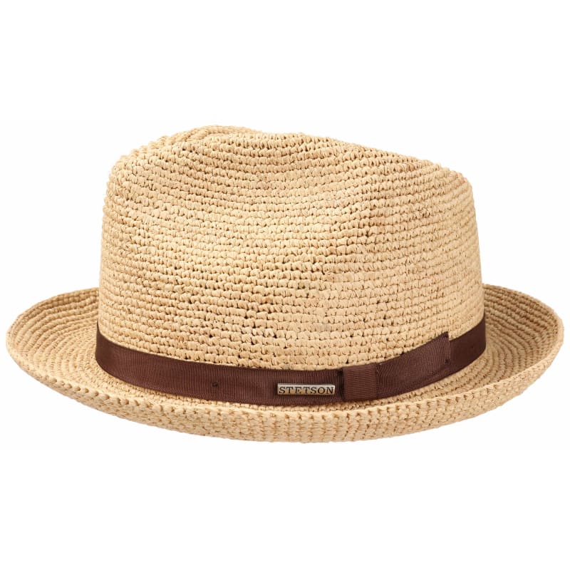 Stetson Player Raffia Crochet Nature