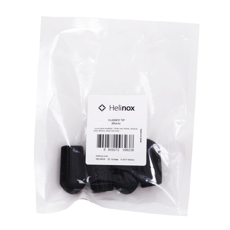 Helinox Chair Rubber Foot 4-Pack Black