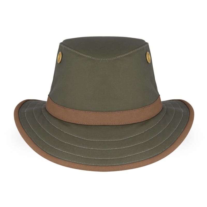 Tilley TWC7 Outback Waxed Cotton Green/British Tan