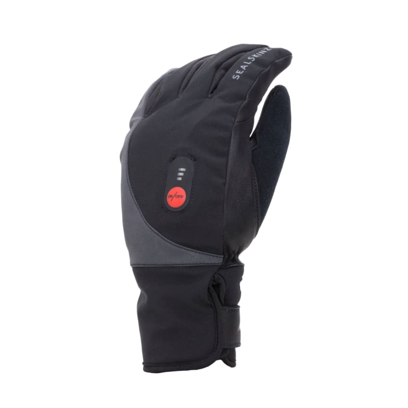 SealSkinz Waterproof Heated Cycle Glove Black