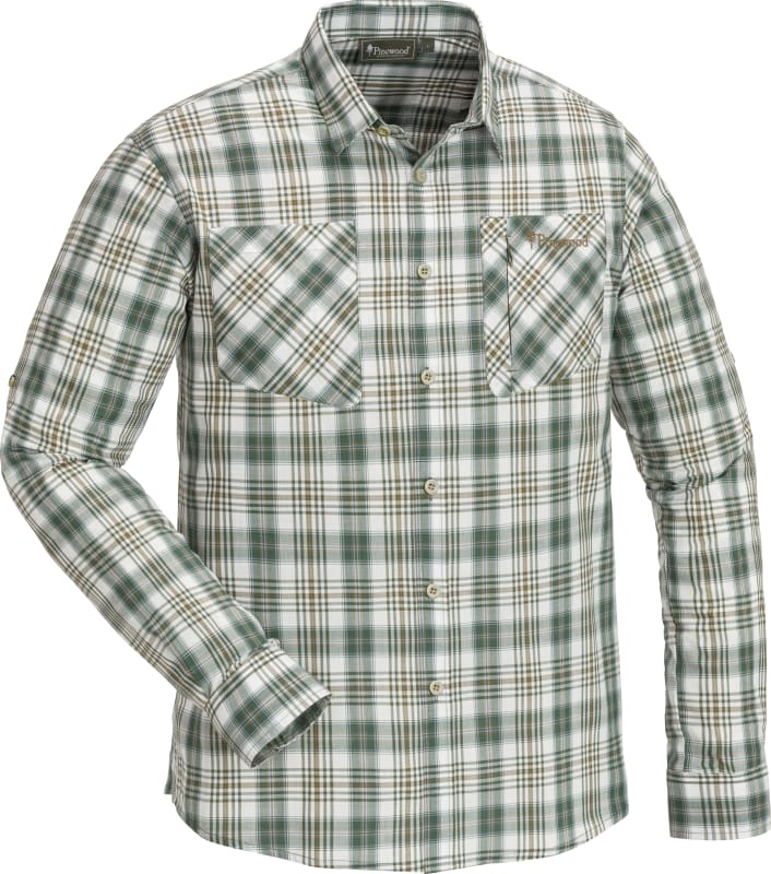 Pinewood Men’s Glenn Shirt Offwhite/Green