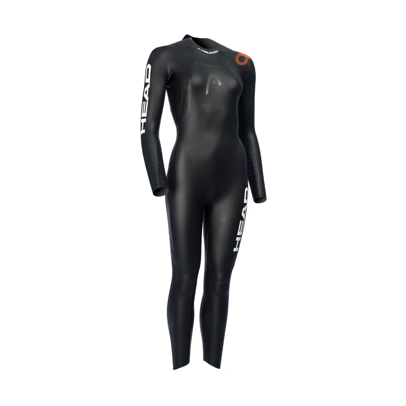 Head Women’s Open Water Shell Wetsuit Black/Orange