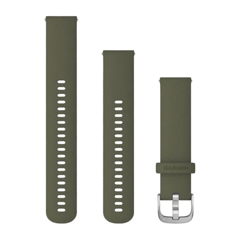 Garmin Vivomove Style 20mm Band Moss Green With Silver