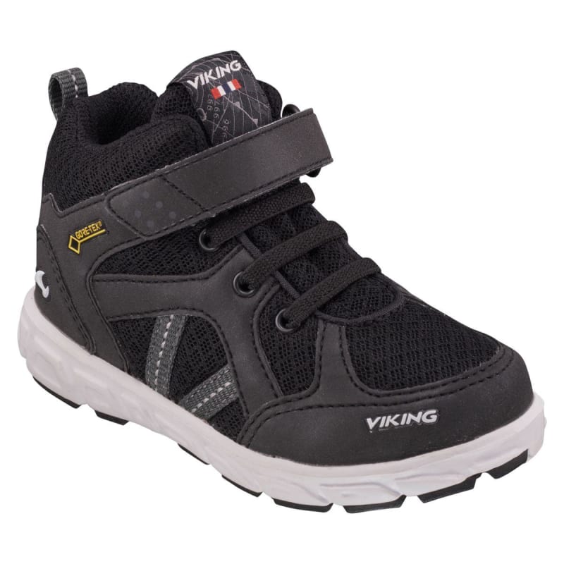 Viking Footwear Kid’s Alvdal Mid Reflex Gore-Tex Black/Charcoal