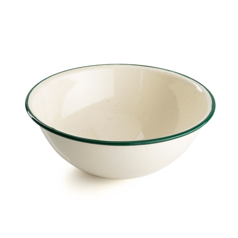 GSI Outdoors Deluxe Enamalware Bowl Cream NoColour