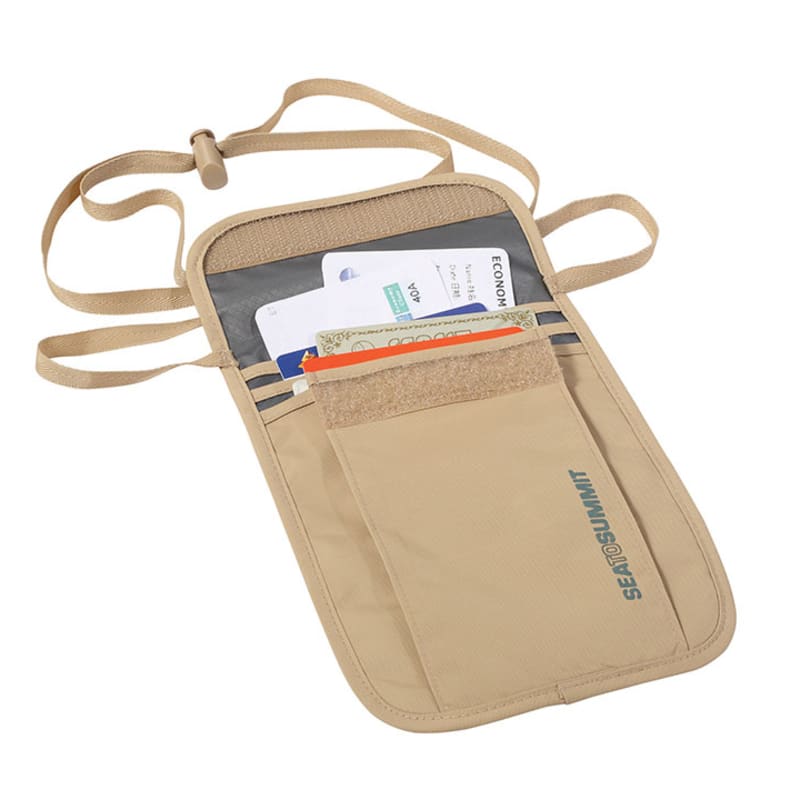 Sea to Summit Neck Pouch 3 Sand/Grey
