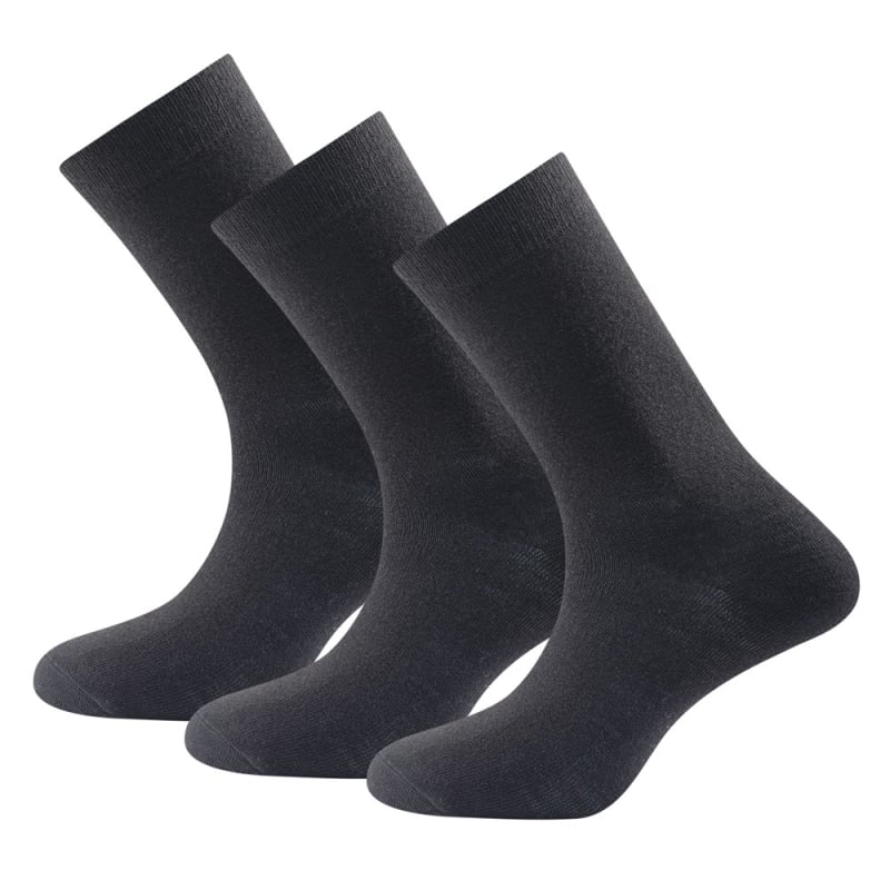 Devold Daily Light Sock 3-pack Black